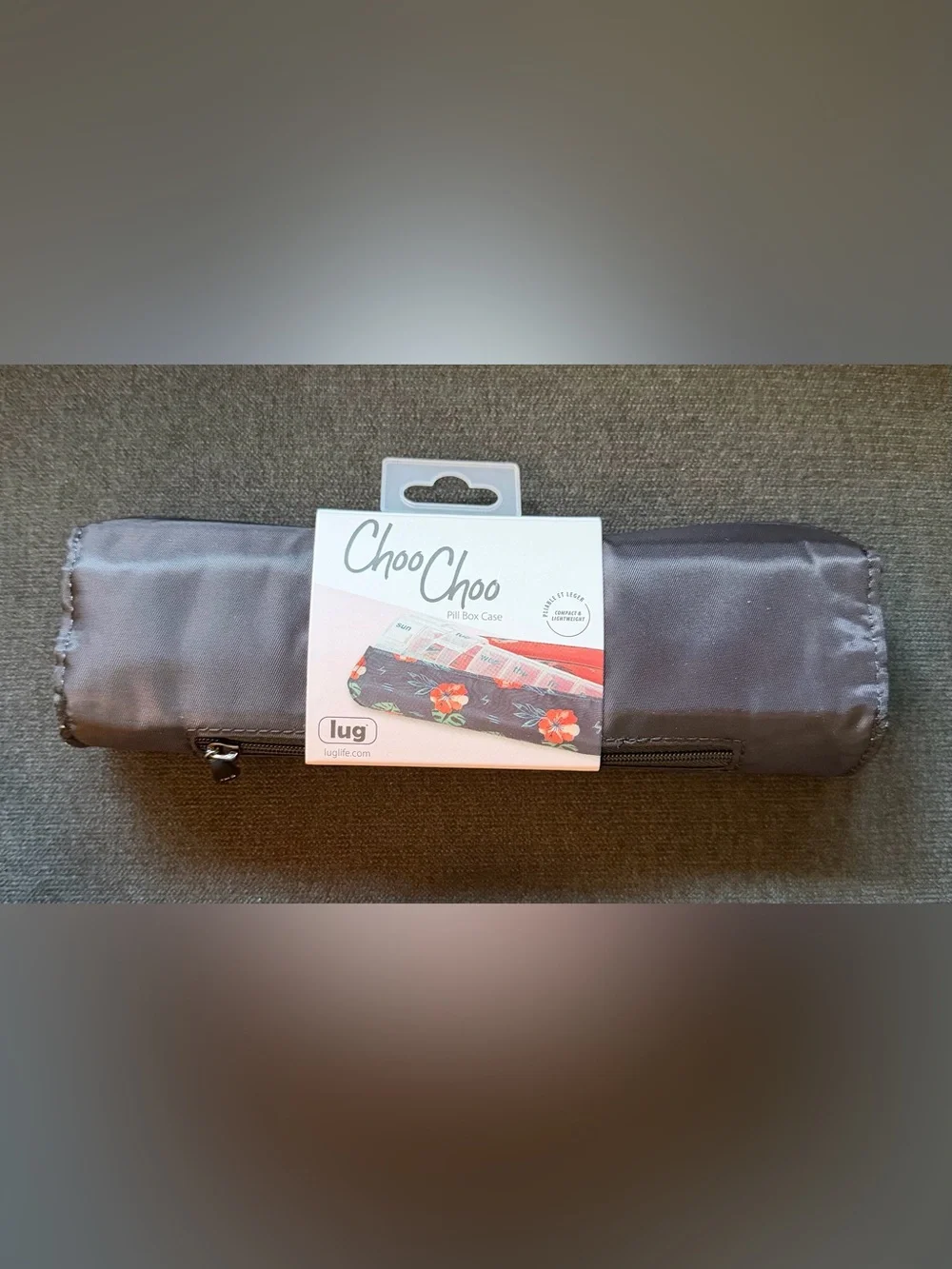 Lug Choo Choo XL Pill Box Pouch Bag Organizer – Midnight Black